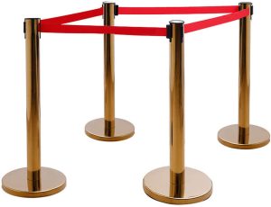 حواجز بالشريطة قابلة للسحب شركة ستاند للدعاية والاعلان